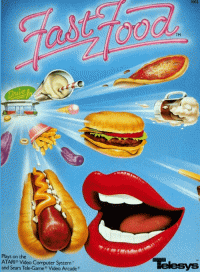 Fast Food Atari 2600 US box art